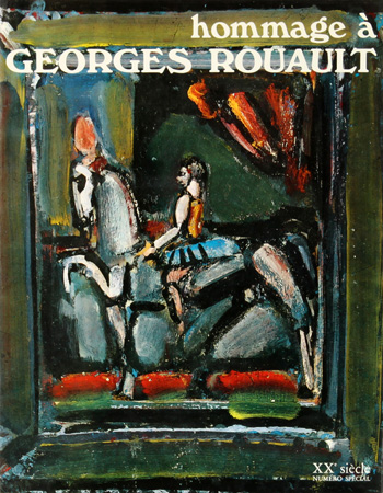XXe Siecle Hommage a Georges Rouault with Original Lithograph - גורג' רואו - Click to Zoom