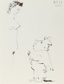Pablo Picasso 1950-1968 by Pierre Dufour - פבלו פיקסו - ספרי אמנות